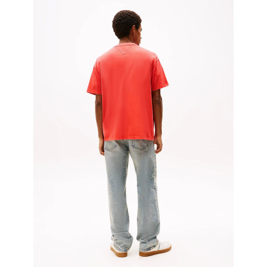Tommy Hilfiger Ανδρική κοντομάνικη μπλούζα Woven Badge Relaxed T-Shirt